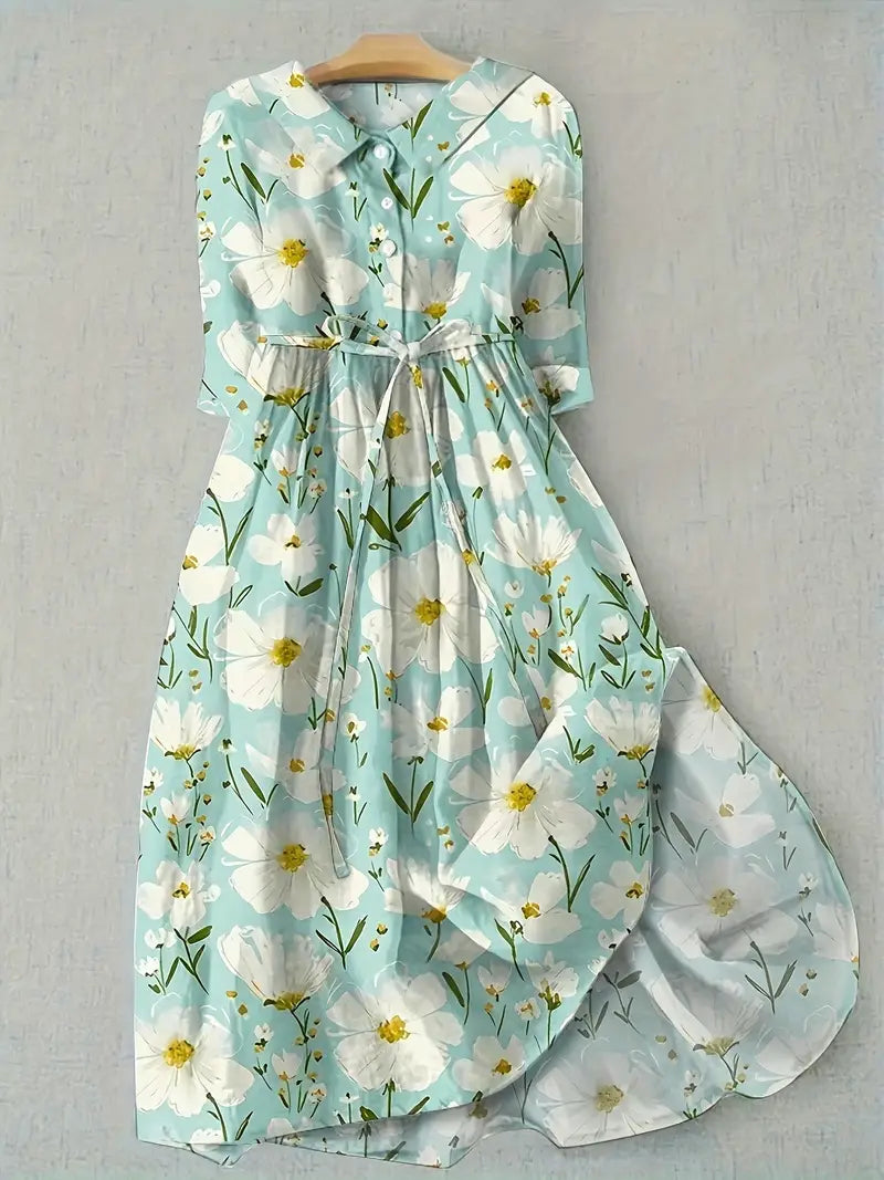 Lotte | Summer Dress with Fresh Flowers