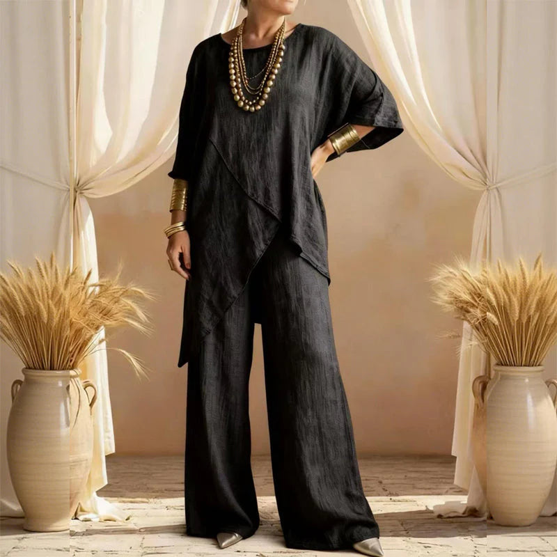 Lena Batwing Linen Set