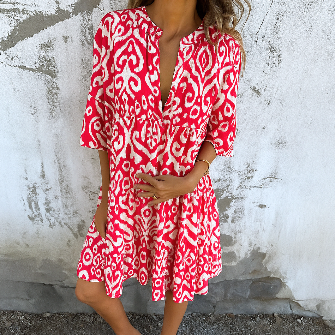 Dolores™ | Chic V-Neck Dress