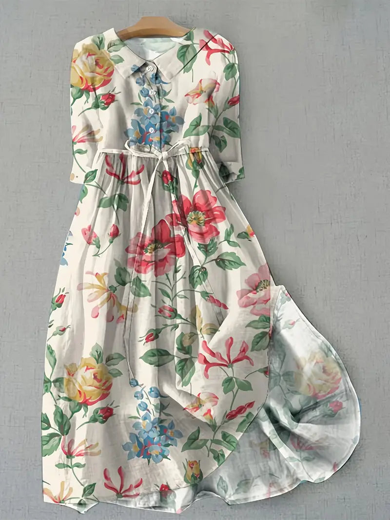 Isabelle | Classic Floral Dress