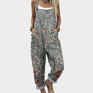Gray / Flowers