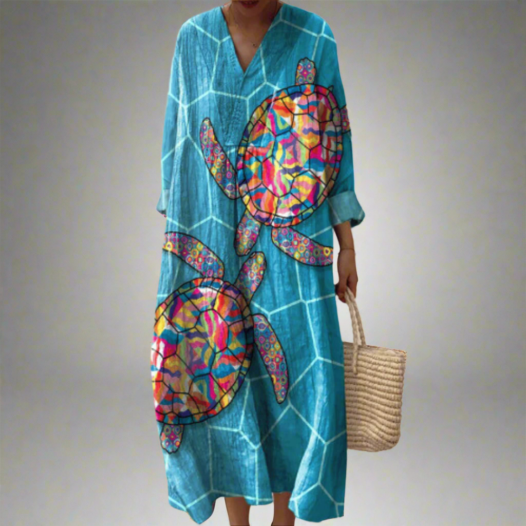 Kathrin™ | Elegant Geometric Dress