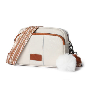 White With Brown