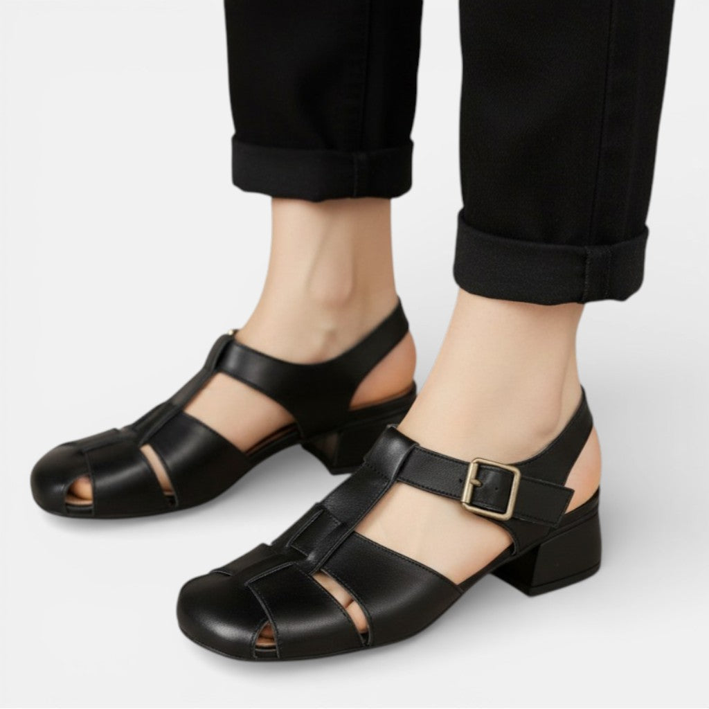 Amelia - Mary Jane Orthopedic Leather Shoes