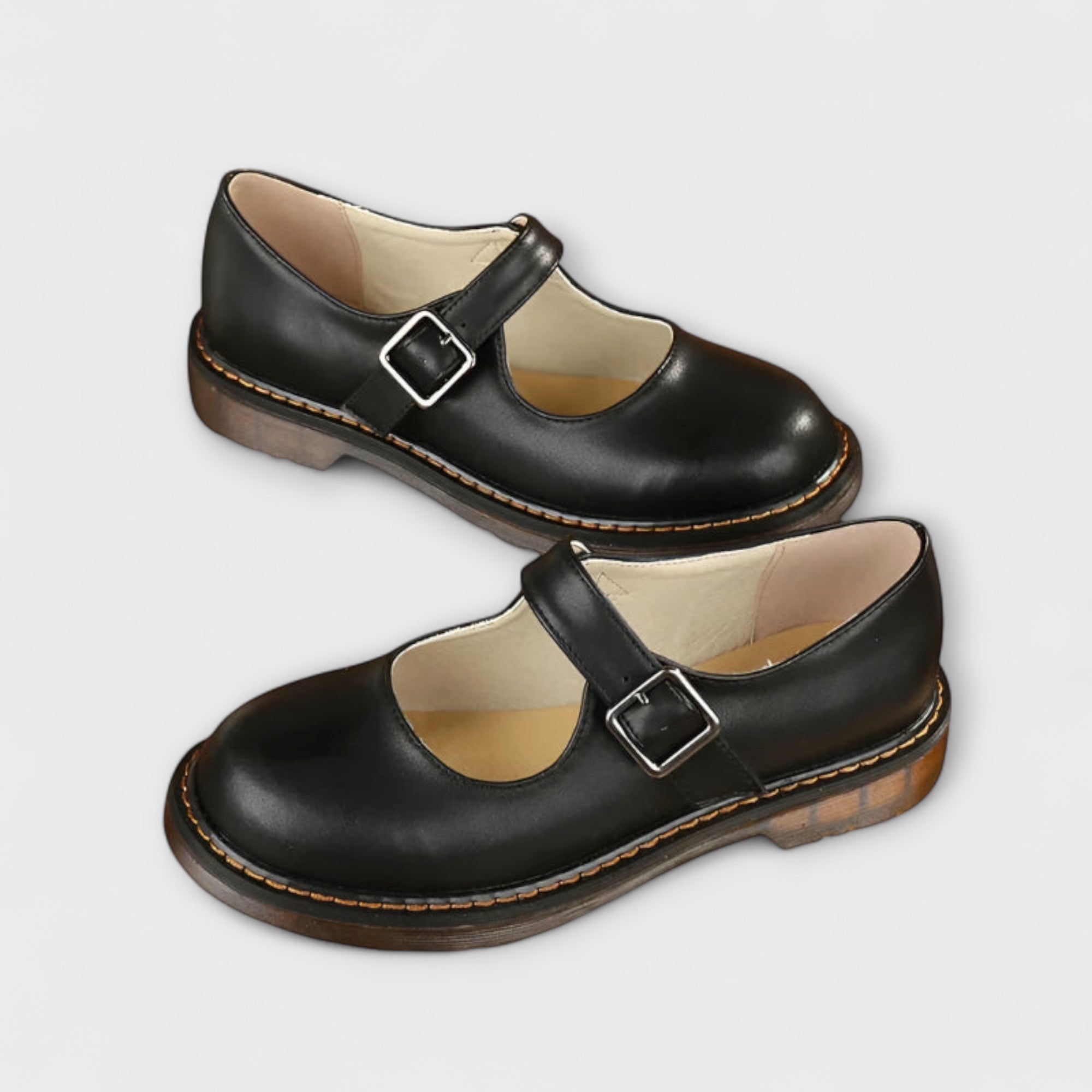 Matilda - Orthopedic Leather Mary Jane Shoes