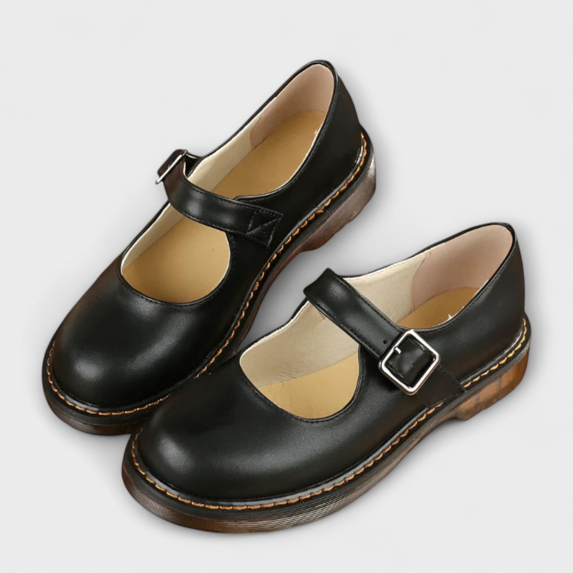 Matilda - Orthopedic Leather Mary Jane Shoes