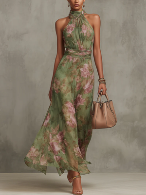 Green Floral