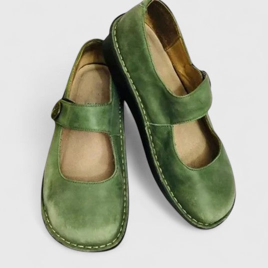 Lisa - Orthopedic Leather Mary Jane Shoes