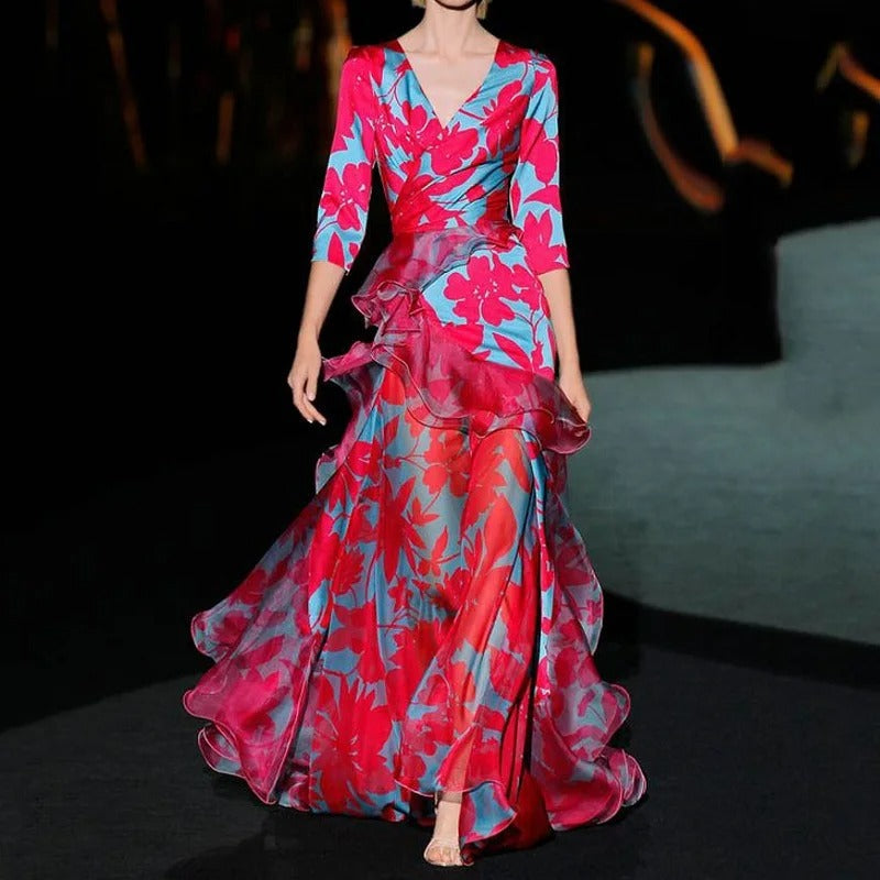 Indie™ - Ruffle A-Line Party Banquet Dress