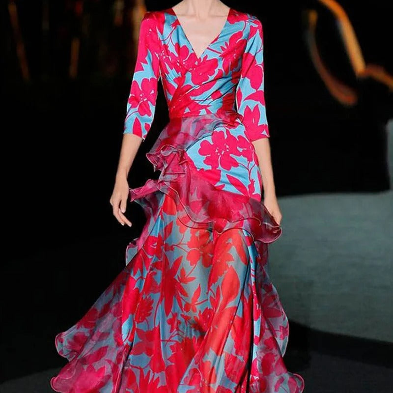 Indie™ - Ruffle A-Line Party Banquet Dress