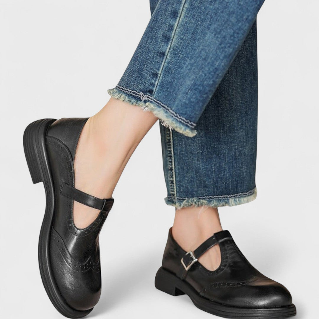 Elisa - Elegance and Comfort of Leather Heels