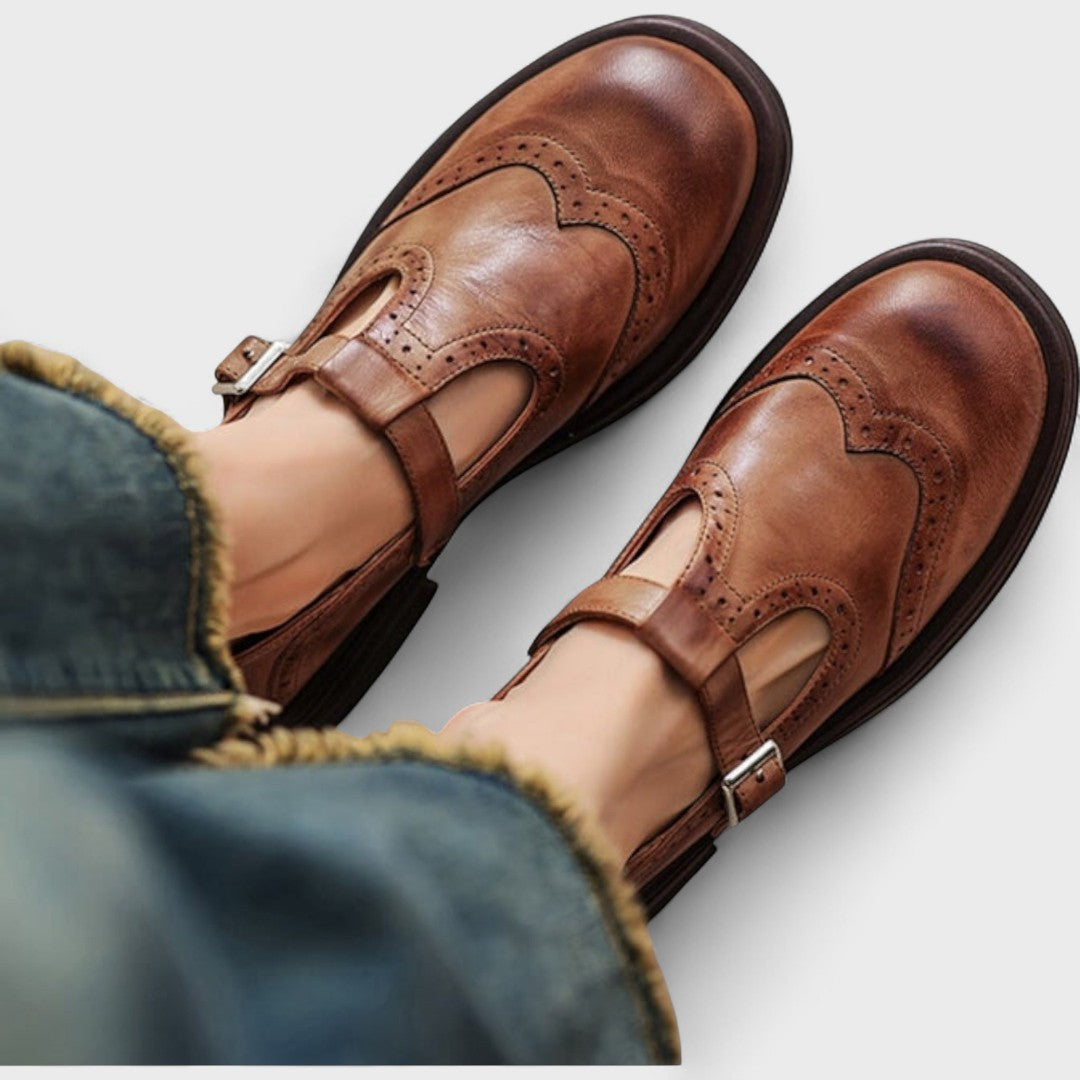 Elisa - Elegance and Comfort of Leather Heels